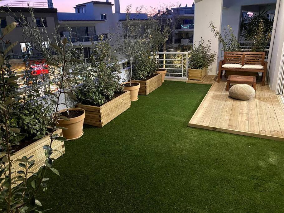 Spacious And Sunkissed 3Br & 2 Bathrooms Apartment Athen Eksteriør billede